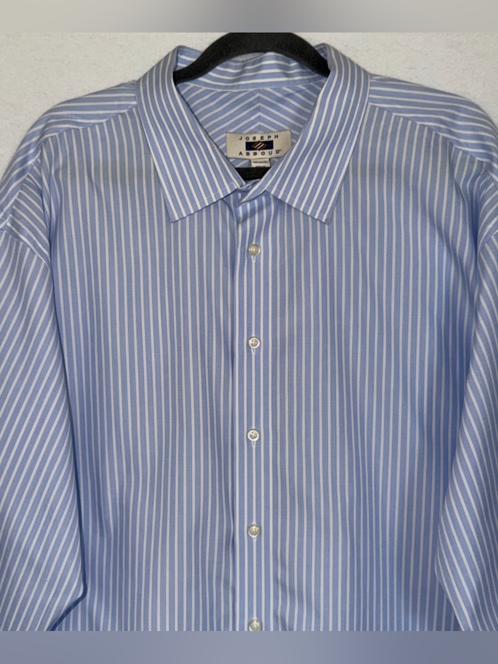 Joseph Abboud Custom Blue Stripe Dress Shirt